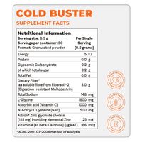 Bioteen Cold Buster Supplement Powder - Orange